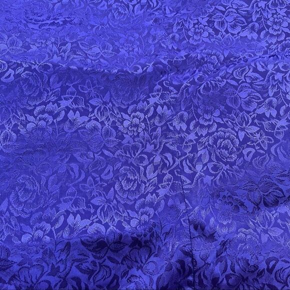 Handmade Purple Floral Sleeveless Tunic Size 12 - Picture 14 of 15
